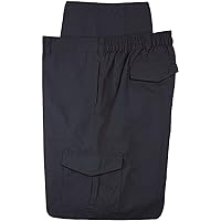 Extra Tall and Extra Long Big Man's Expandable Waist Cargo Pants with Inseam to 38 and Waist to 4X in 3 Colors