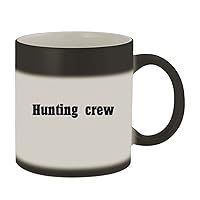 Hunting Crew - 11oz Ceramic Color Changing Mug, Matte Black