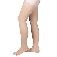 Allegro 20-30 mmHg Surgical 205/212 Open Toe Thigh High Medical Compression, Comfortable Support Garments Allegro 20-30 mmHg Surgical 205/212 Open Toe Thigh High Medical Compression, Comfortable Support Garments