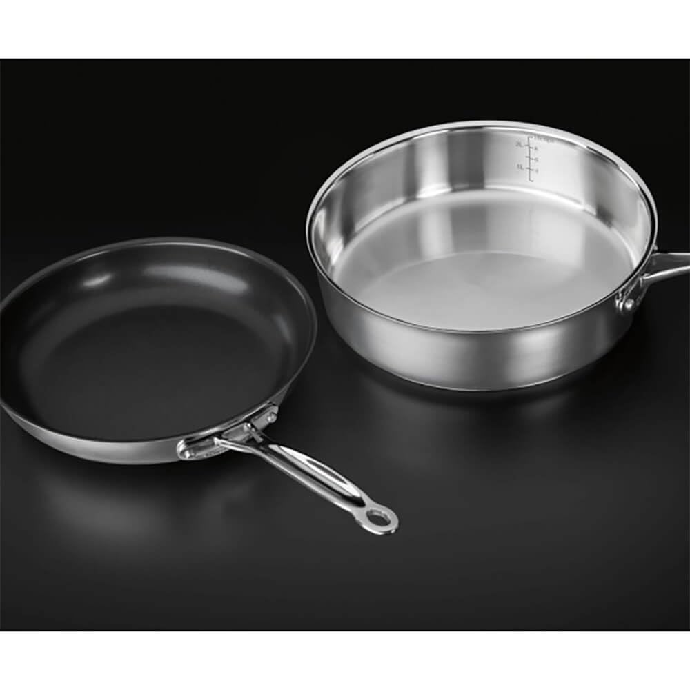 Cuisinart Chef's Classic Stainless Cookware 13-Piece Set, 77-13