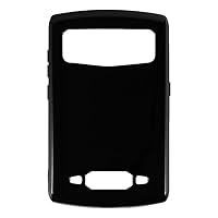 for Unihertz Titan Case, Soft TPU Back Cover Shockproof Silicone Bumper Anti-Fingerprints Full-Body Protective Case Cover for Unihertz Titan (4.6 Inch) (Black)