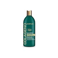 Collagen Revitalizing Anti-Age Shampoo 500 ml | Restructure, Brings Shine and Softness | Weak and Fine Hair| Sulfate and Paraben Free | Collagen Proteins