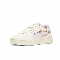 Puma Kids Girls Cali Embroidered Lace Up Sneakers Shoes Casual - Off White
