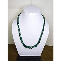 LKBEADS AAA Quality Emerald Corundum Faceted rondelle Necklace Beads 4.5-12 mm 18 Inch Long Long Code-HIGH-44542