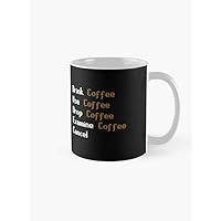 Coffee Mug | Ceramic 11Oz Coffee Mug | Tea Cup | Made In Usa