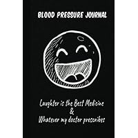 Blood Pressure Journal: tracking BP Using Weekly Tables and on Graph Chart - Black cover