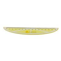 Fruits Shape Ruler 15CM Reusable Plastic Rulers Adorable Rulers Stationery Supplies for Office Student Use 1PCS Clever Design