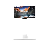 SAMSUNG 65-Inch Class QLED 4K QN90D Series Neo Quantum HDR+ Smart TV (QN65QN90D, 2024 Model) S801D 3.1.2ch Soundbar w/Wireless Dolby Atmos Audio, Ultra Slim Design, (Newest Model)