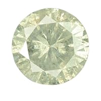 0.50 cts CERTIFIED Round Brilliant Cut White-J Color Loose Natural Diamond 21269 by IndiGems