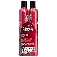 Zotos Quantum Riveting Reds Shampoo & Conditioner Set 10. 2 oz - Restores Red Colored Hair!