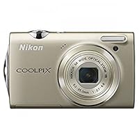 Nikon Coolpix S5100 12 MP Digital Camera with 5X Optical Vibration Reduction (VR) Zoom and 2.7-Inch LCD (Silver)