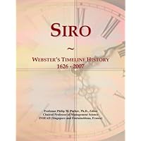 Siro: Webster's Timeline History, 1626 - 2007