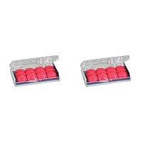 Flents Protechs Seal-Rite Silicone Moldable Ear Plugs for Pool, Ocean, Water, Sports, Pink, 6 Pairs (Pack of 2)