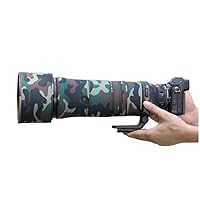 Camouflage Waterproof Lens Coat for Nikon Z 180-600mm f/5.6-6.3 VR Rainproof Lens Protective Cover (Military Green Camouflage)