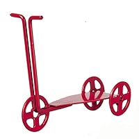 Dollhouse Red Scooter Child's Toy Miniature 1:12 Scale Garden Shop Accessory