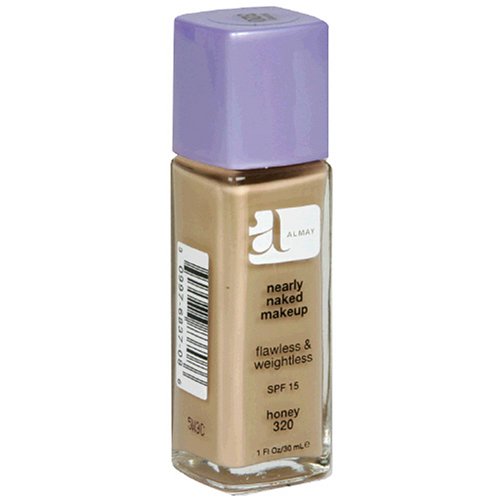 Almay Nearly Naked Makeup with SPF 15, Honey 320, 1 Ounce Bottle