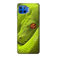 R0785 Green Snake Case Cover for Motorola Moto G 5G Plus