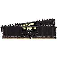 Corsair VENGEANCE LPX DDR4 RAM 32GB (2x16GB) 3200MHz CL16 Intel XMP 2.0 Computer Memory - Black (CMK32GX4M2E3200C16)