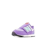 New Balance Girl's 574 New-b V2 Heritage Brights Hook and Loop Sneaker