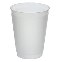 Frost-Flex Plastic Drinking Cup, 16-Ounce, Frosted (500-Count)