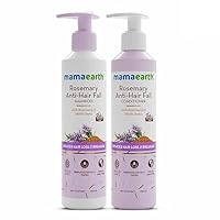 mama-earth rosemary shampoo and conditioner rosemary shampoo 250 ml + rosemary conditioner 250 ml (pack of 2)