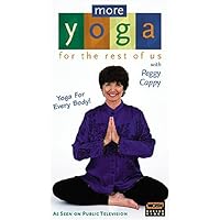 More Yoga for the Rest of Us with Peggy Cappy VHS More Yoga for the Rest of Us with Peggy Cappy VHS VHS Tape DVD