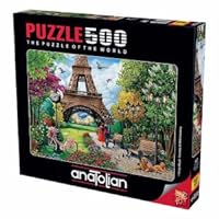 Anatolian Puzzle - Spring in Paris, 500 Piece Jigsaw Puzzle, 3627