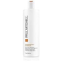 Paul Mitchell Color Protect Conditioner, Adds Protection, For Color-Treated Hair, 33.8 fl oz