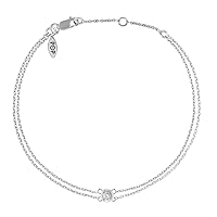 POP .10cts Diamond Double Chain Bracelet