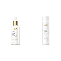 Scalp + Hair Therapy Density Boost 2 FL OZ Scalp Serum + 9.25 FL OZ Strengthening Conditioner for Thicker, Stronger Hair