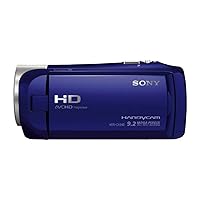 SONY HDRCX240/L Video Camera with 2.7-Inch LCD - Blue (Renewed)