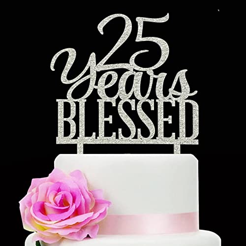 Cheers to 25 Years Cake Topper -25CT007 – Cake Toppers India