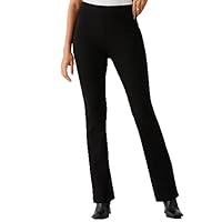 Rafaella Women's Petite Bootcut Pull-On Pant with Stretch Fabric, 30” Inseam, Classic Fit (Sizes 4-14 Petite)