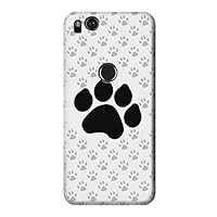 R2355 Paw Foot Print Case Cover for Google Pixel 2 XL