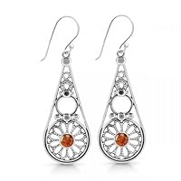 Stunning Drop and Dangle 925 Sterling Silver Earrings for Women,Girls,Wife, Mom and Daughter | Birthday or Mother's Day Gift for Mom