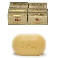6-pack - Greek Soap - Papoutsanis Aromatics - Tabac - 125 Gr Bar