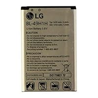 LG Replacement Battery BL-49H1H (EAC63438202) for LG Exalt LTE VN220 (Verizon Wireless), LG Wine LTE UN220 (US Cellular) in Non-Retail Packaging