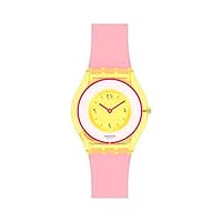 Swatch X Supriya Lele Quartz Ladies Watch SS08Z101 Yellow