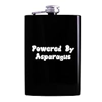 Powered By Asparagus - Drinking Alcohol 8oz Hip Flask