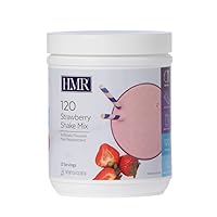 HMR 120 Shake Meal Replacement Powder | Strawberry Shake Mix to Support Healthy Weight Loss | 12g of Protein | Nutritional Drink | Low Calorie Food | 12 Servings