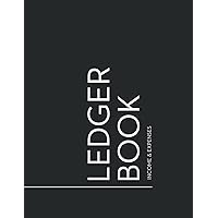 Ledger Book for Income and Expenses (Horizontal): Accounting and Bookkeeping Log for Home or Small Business (Ledger Books)