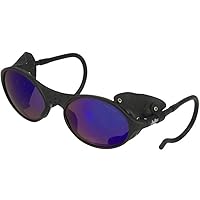 Julbo Sherpa Mountaineering Sunglasses with Polycarbonate Lenses and Total Cover Eye Protection