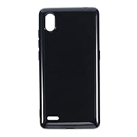 for TCL A2 A507DL Case, Soft TPU Back Cover Shockproof Silicone Bumper Anti-Fingerprints Full-Body Protective Case Cover for TCL A2 4G LTE (5.50 Inch) (Black)