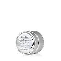 Kenra Platinum Working Wax 15 | Matte Finish Styler | Provides Medium, Flexible Hold | Non-Greasy | Crème-Based Formula To Texturize & Mold Styles | All Hair Types