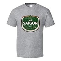 Bia Saigon Beer Southeast Vietnam Vietnam Fan T Shirt Sport Grey