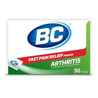 BC Pain Relief Powder, Arthritis Pain, 50 ct (Pack of 3)