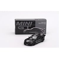 True Scale Miniatures Model Car Compatible with Shelby GT500 Dragon Snake Concept Black 1/64 Diecast Model Car MGT00575