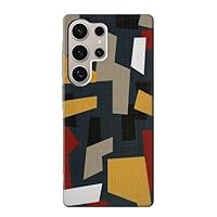 jjphonecase R3386 Abstract Fabric Texture Case Cover for Samsung Galaxy S24 Ultra