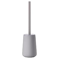 Zone Denmark Nova One Ceramic Toilet Brush | with Brush Holder Soft Touch | Enhance Your Bathroom with a Chic and Practical Duo for Modern Style and Effortless Hygiene - Coating (Gull Grey)