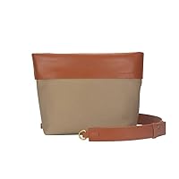 Vintage Leather Shoulder Bag Women's Crossbody Tote - Brown